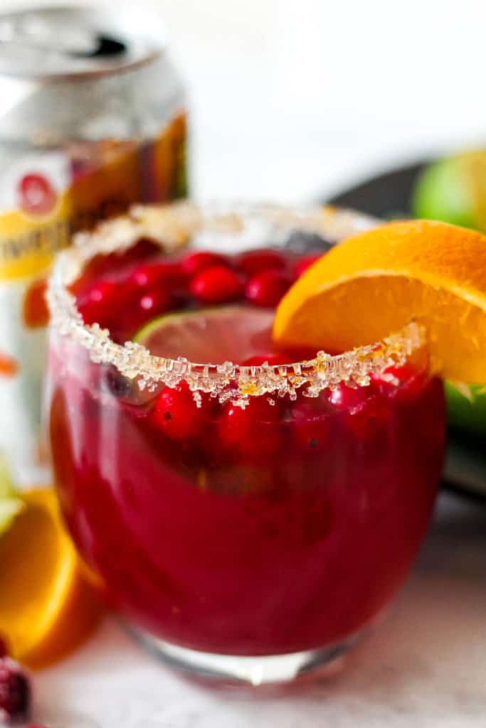 Sparkling Orange Cranberry Margaritas