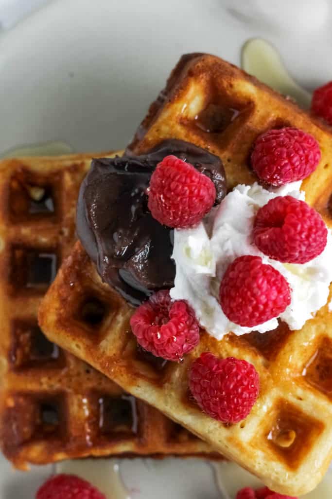 Crispy Whole Wheat Belgian Waffles 