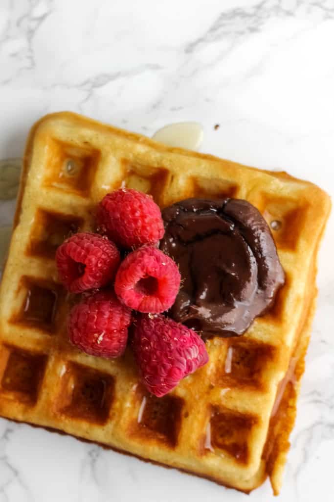 Crispy Whole Wheat Belgian Waffles 