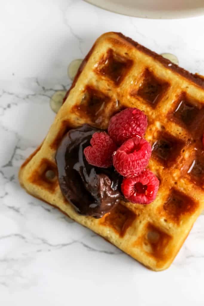 Crispy Whole Wheat Belgian Waffles 