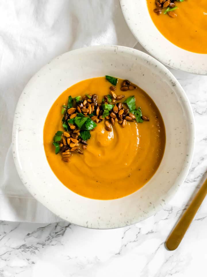 One Pot (Healthy) Turkey Sweet Potato Chili Baked Ambrosia