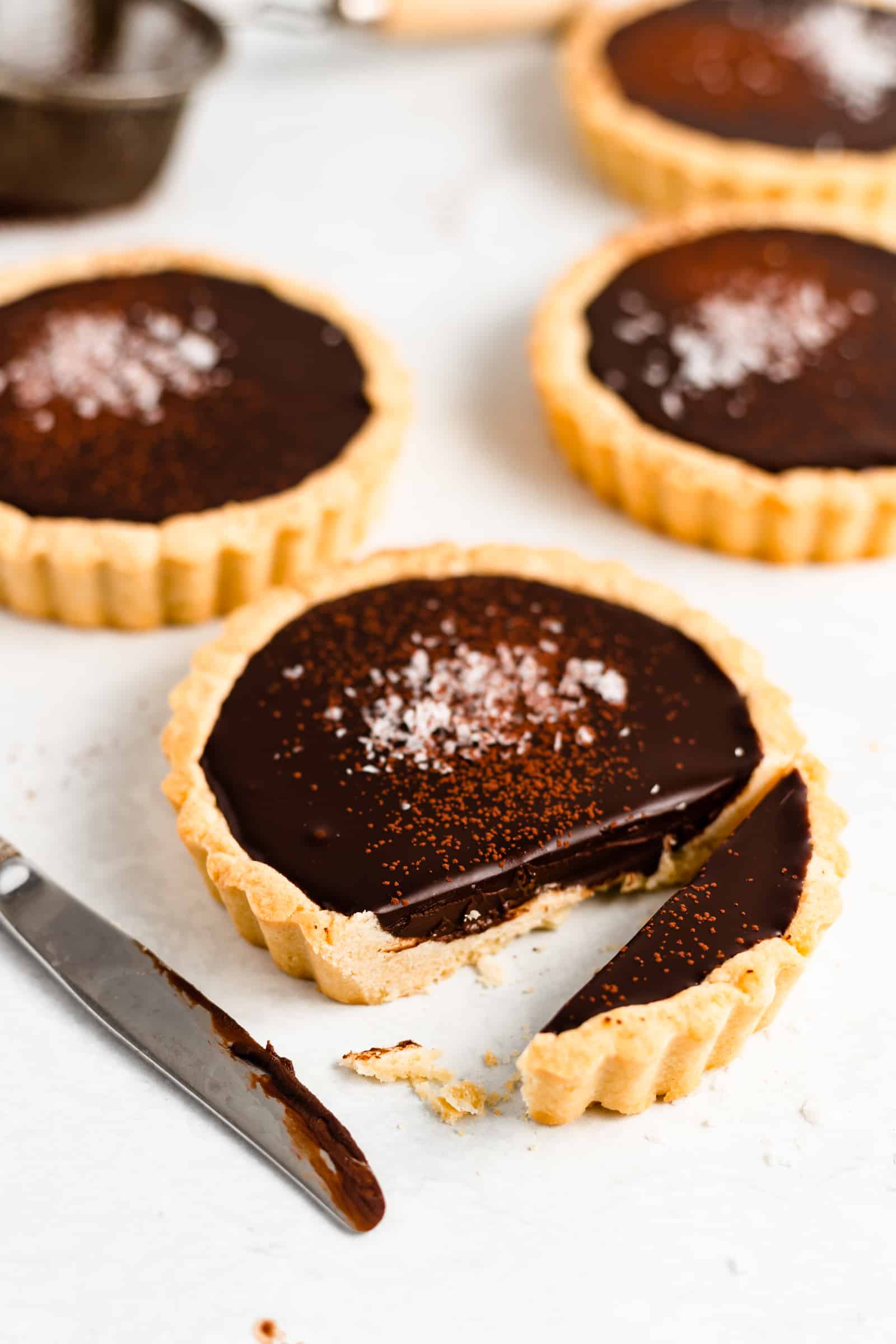 Sea Salt Chocolate Tart recipe