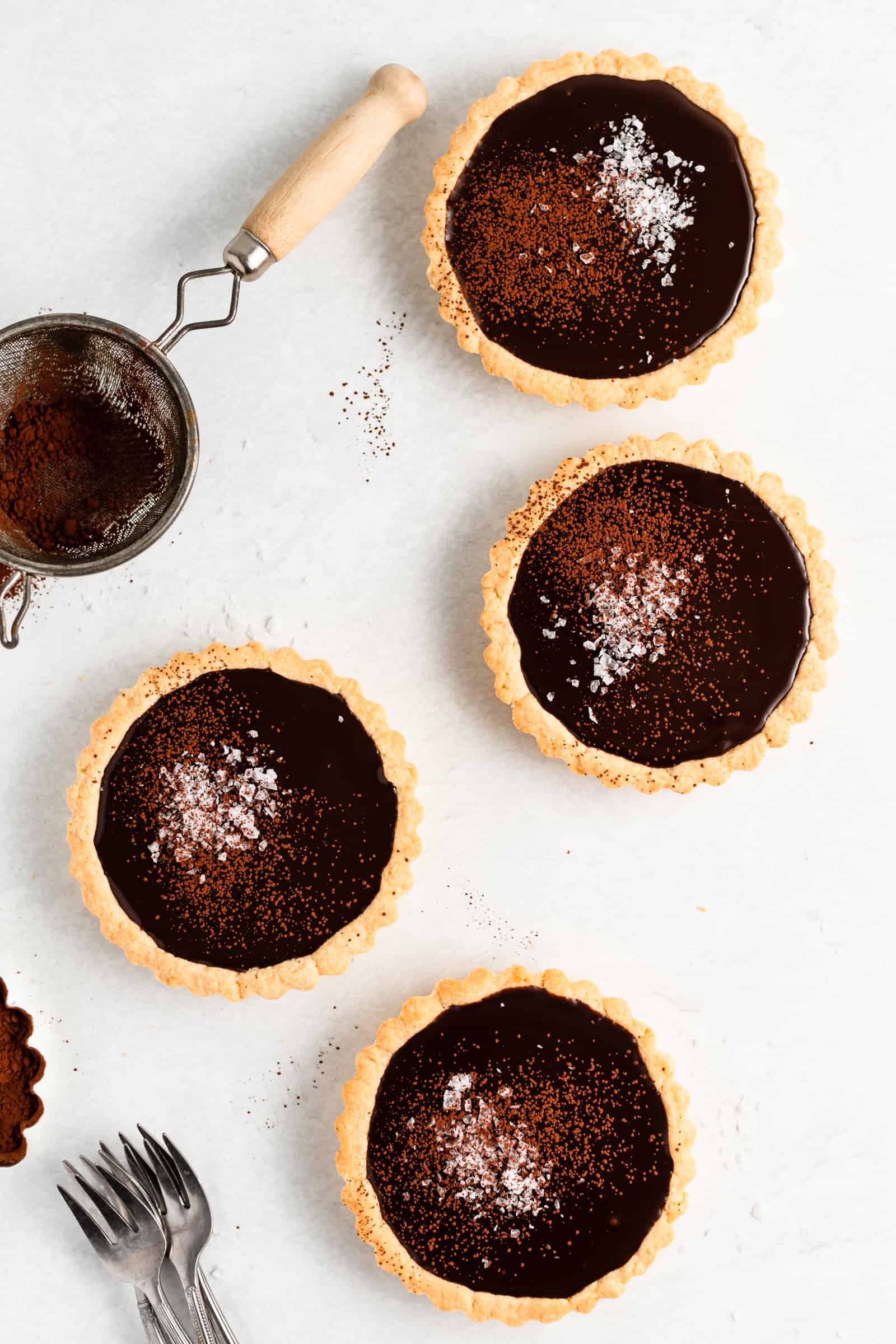 Salted Chocolate Tart recipe