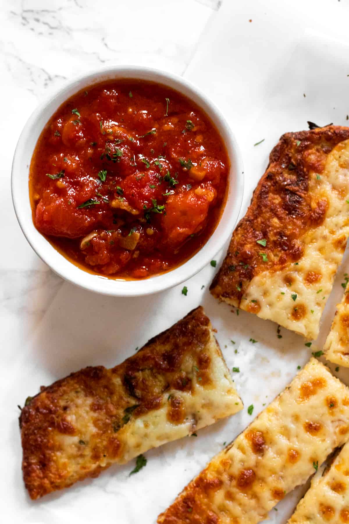 Cauliflower Cheesy Bread