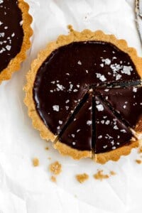 Mini Dark Chocolate + Sea Salt Tarts