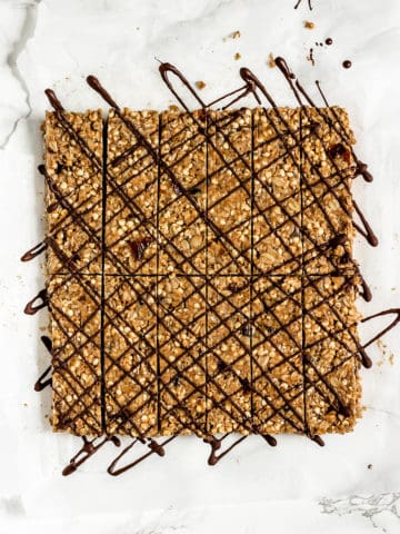 Coconut, Date, and Puffed Millet Bars (Gluten Free + Vegan)