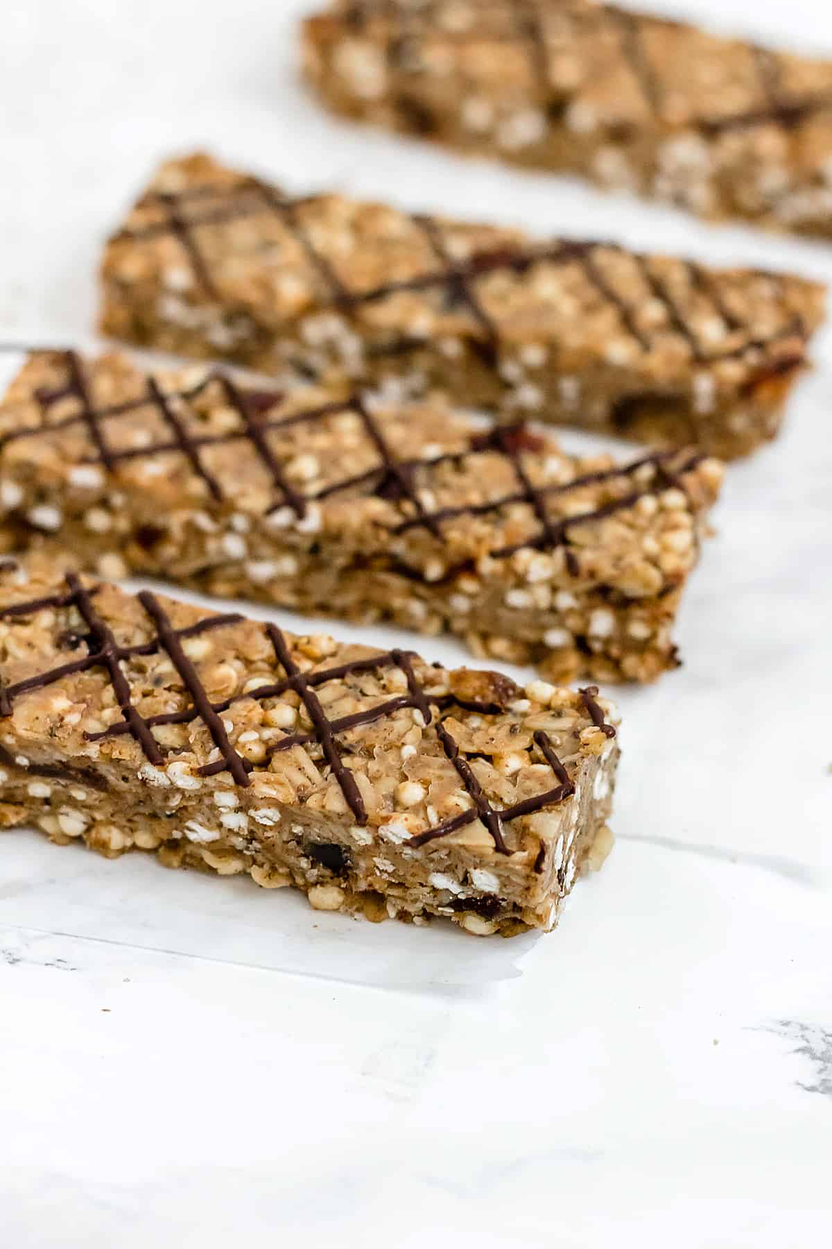 Coconut, Date, and Puffed Millet Bars (Gluten Free + Vegan) 