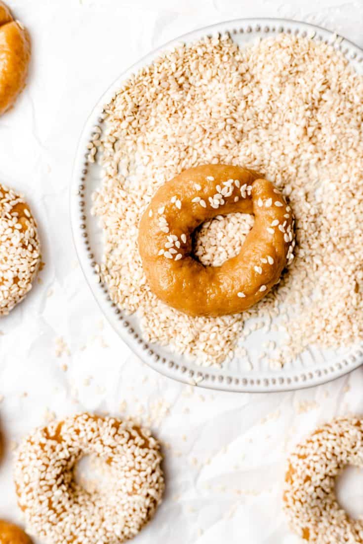 Vegan Greek Olive Oil and Sesame Cookies Baked Ambrosia