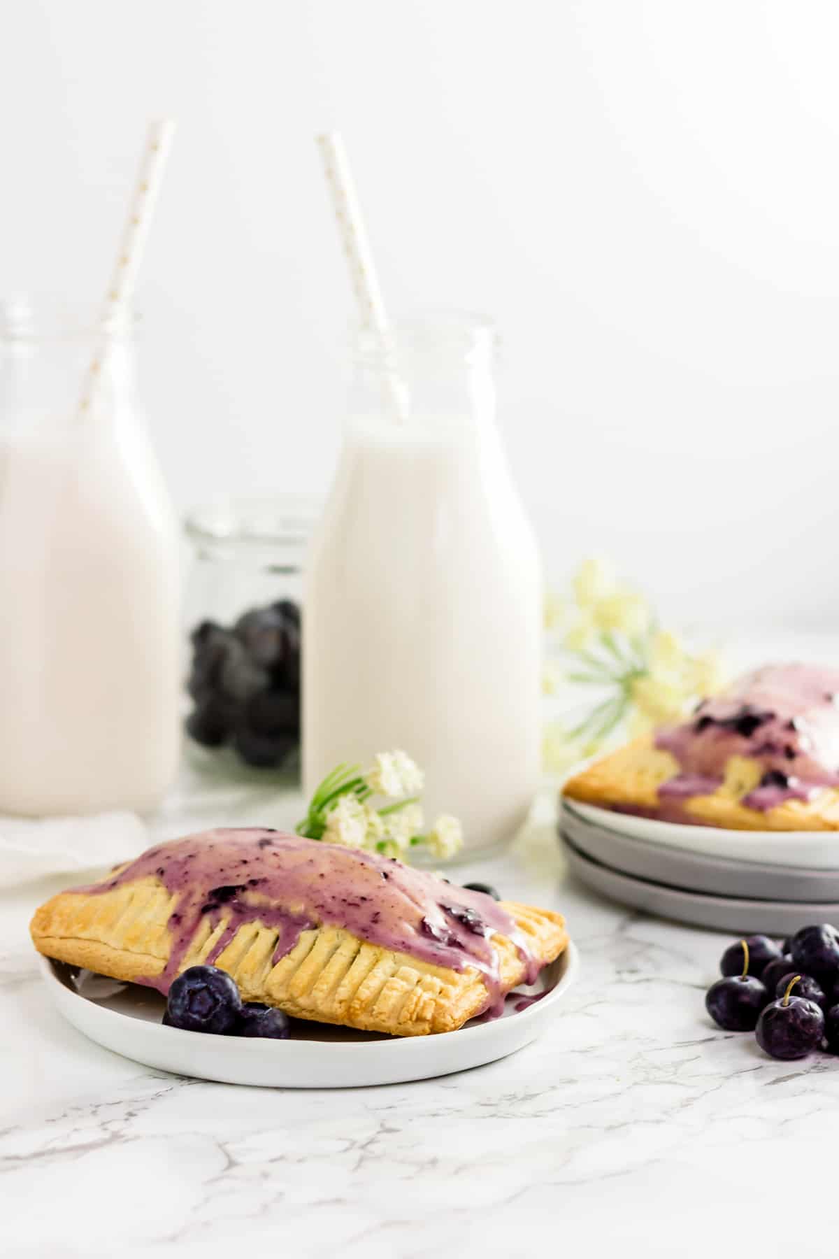 Paleo Blueberry Pop Tarts (gluten free, grain free, refined sugar free)