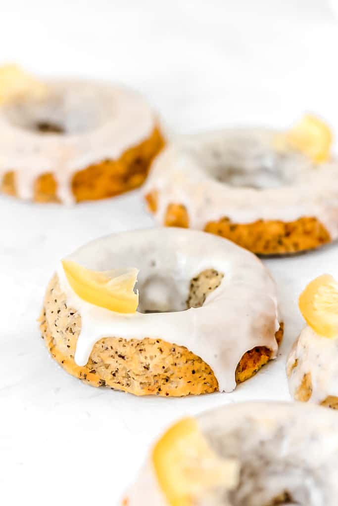 Paleo Lemon Poppy Seed Donuts