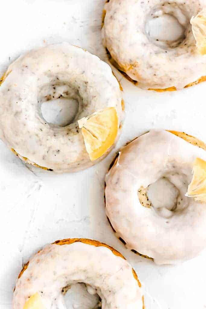 Paleo Lemon Poppy Seed Donuts