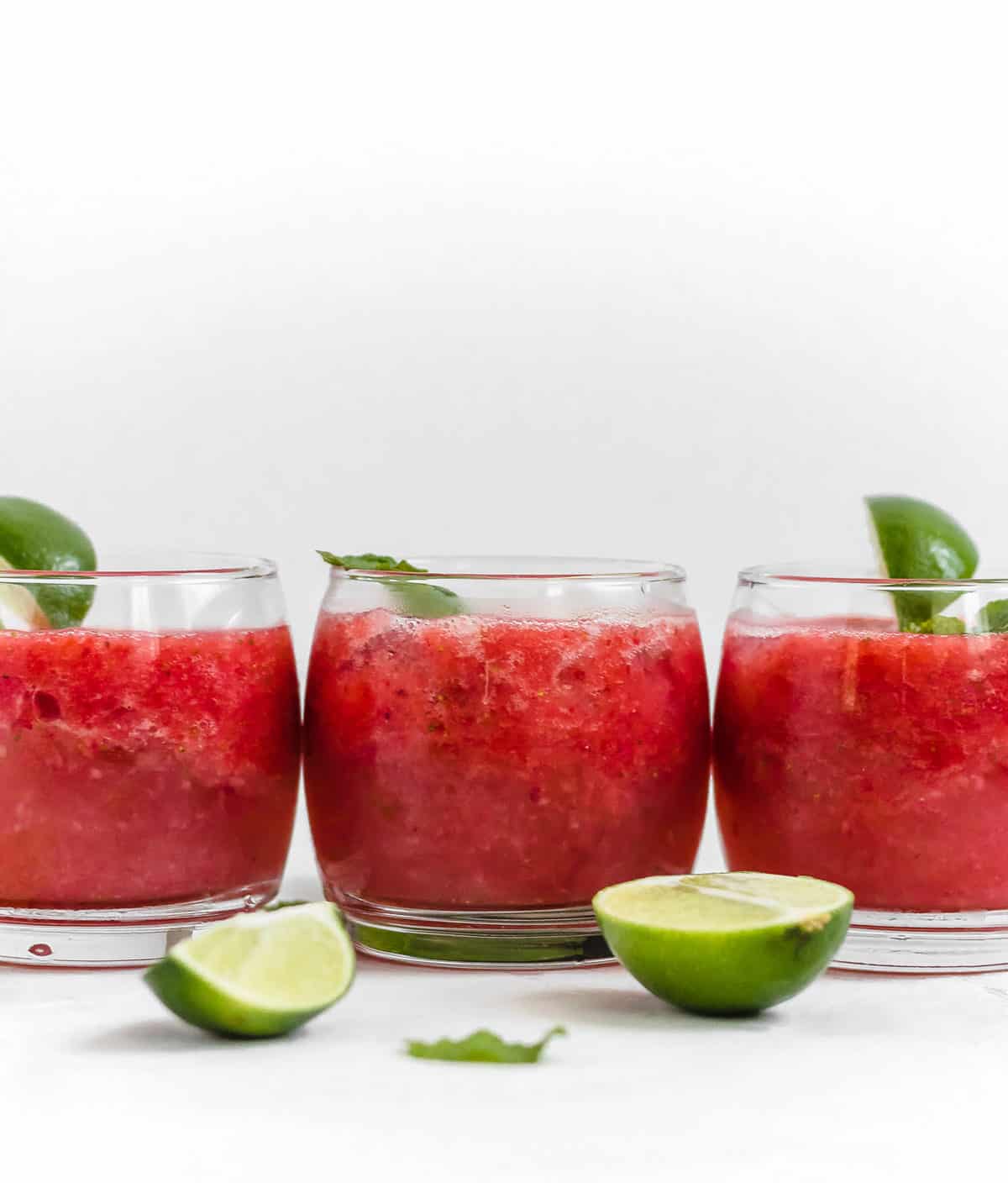 Strawberry Coconut Water Tequila Smash