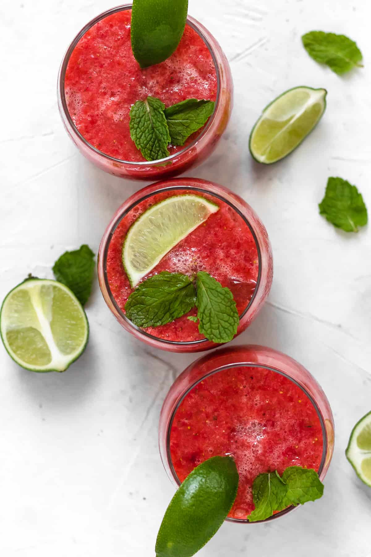 Strawberry Coconut Water Tequila Smash