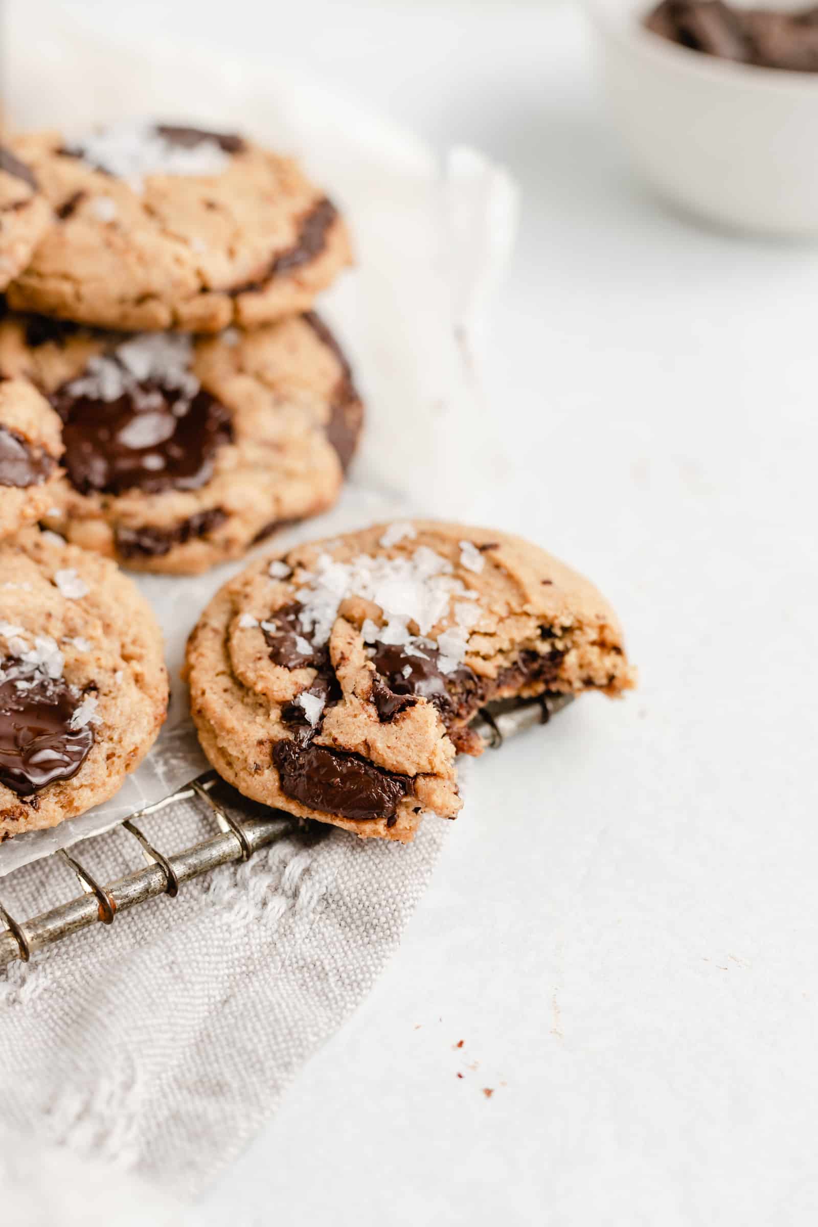 The BEST Tahini Chocolate Chip Cookies Baked Ambrosia