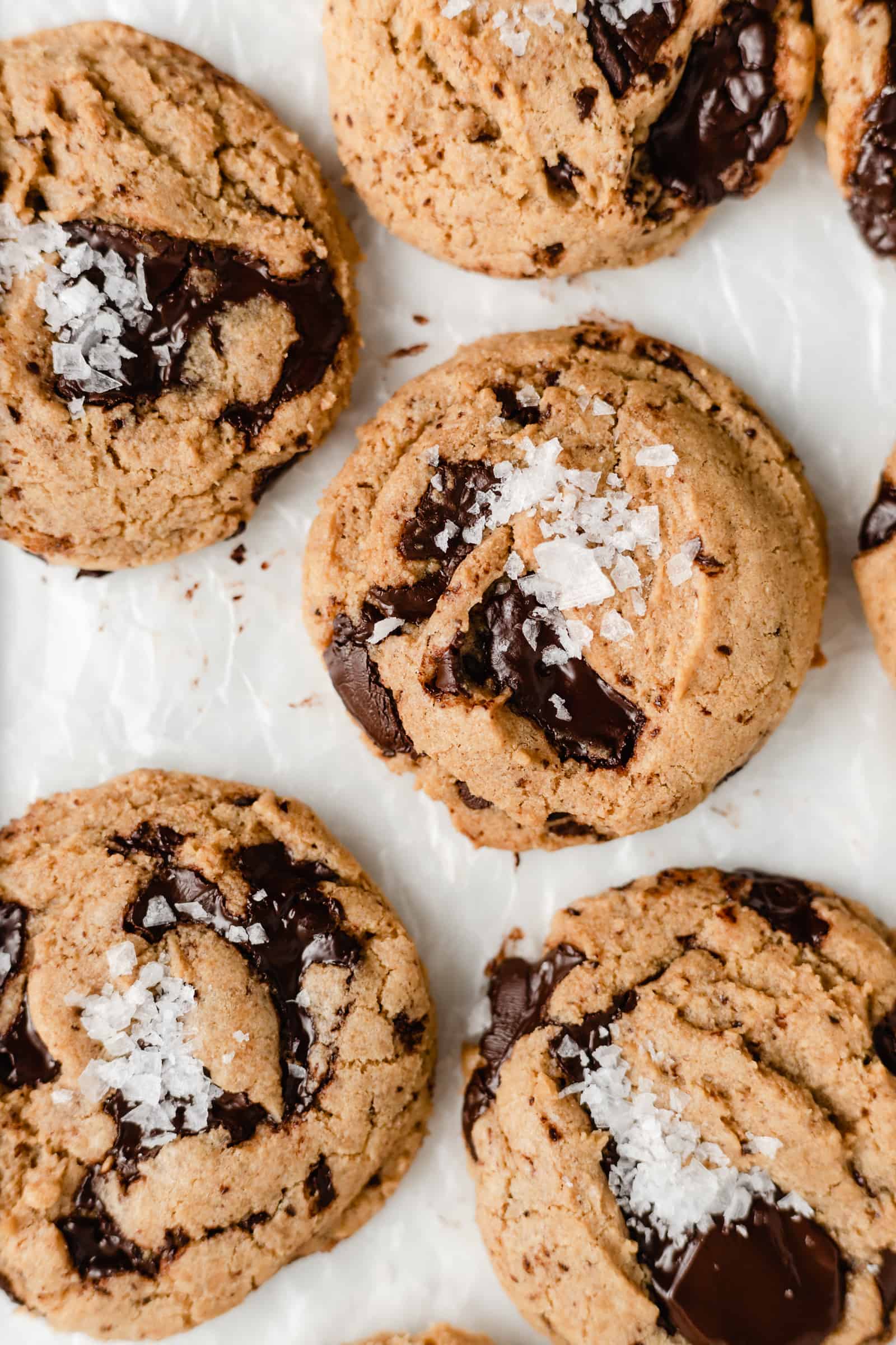 The BEST Tahini Chocolate Chip Cookies Baked Ambrosia