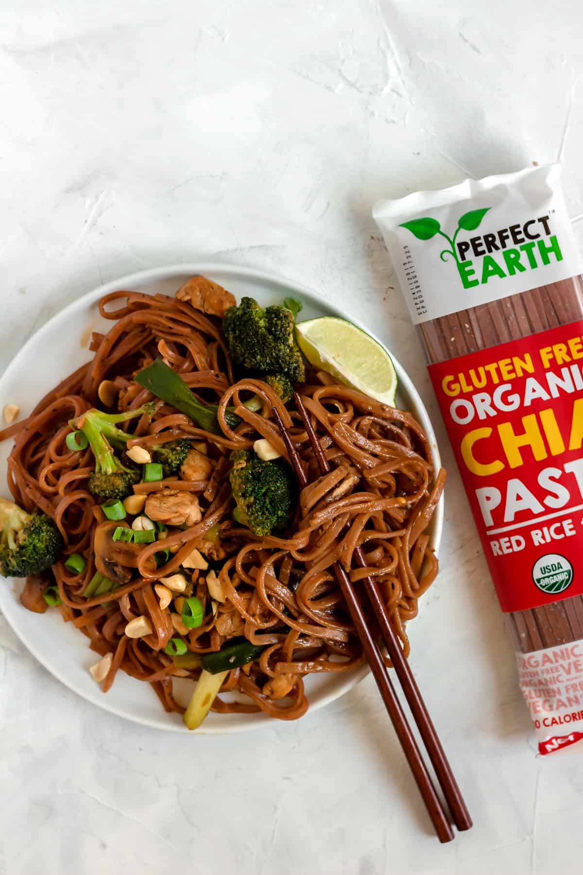 20 Minute Spicy Thai Noodles (gluten free, dairy free)