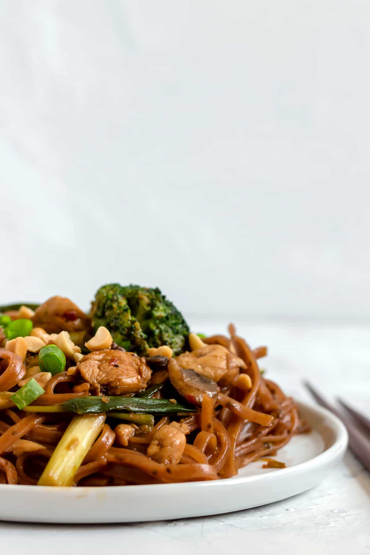 20 Minute Spicy Thai Noodles (gluten free, dairy free)