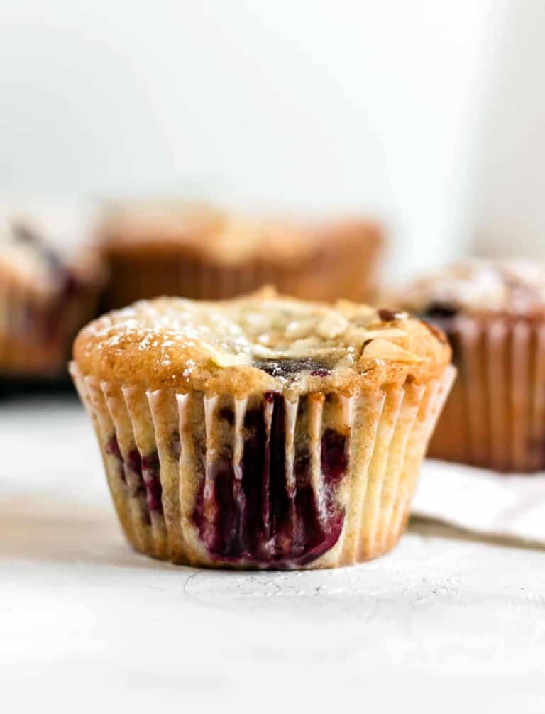 Cherry Almond Muffins