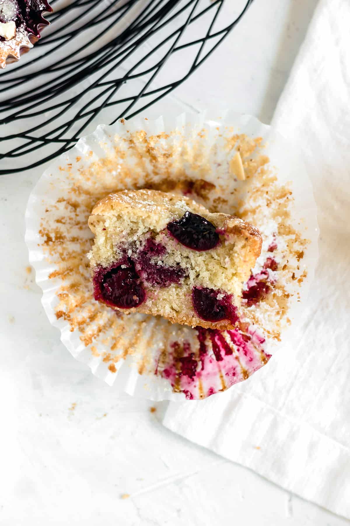 Cherry Almond Muffins