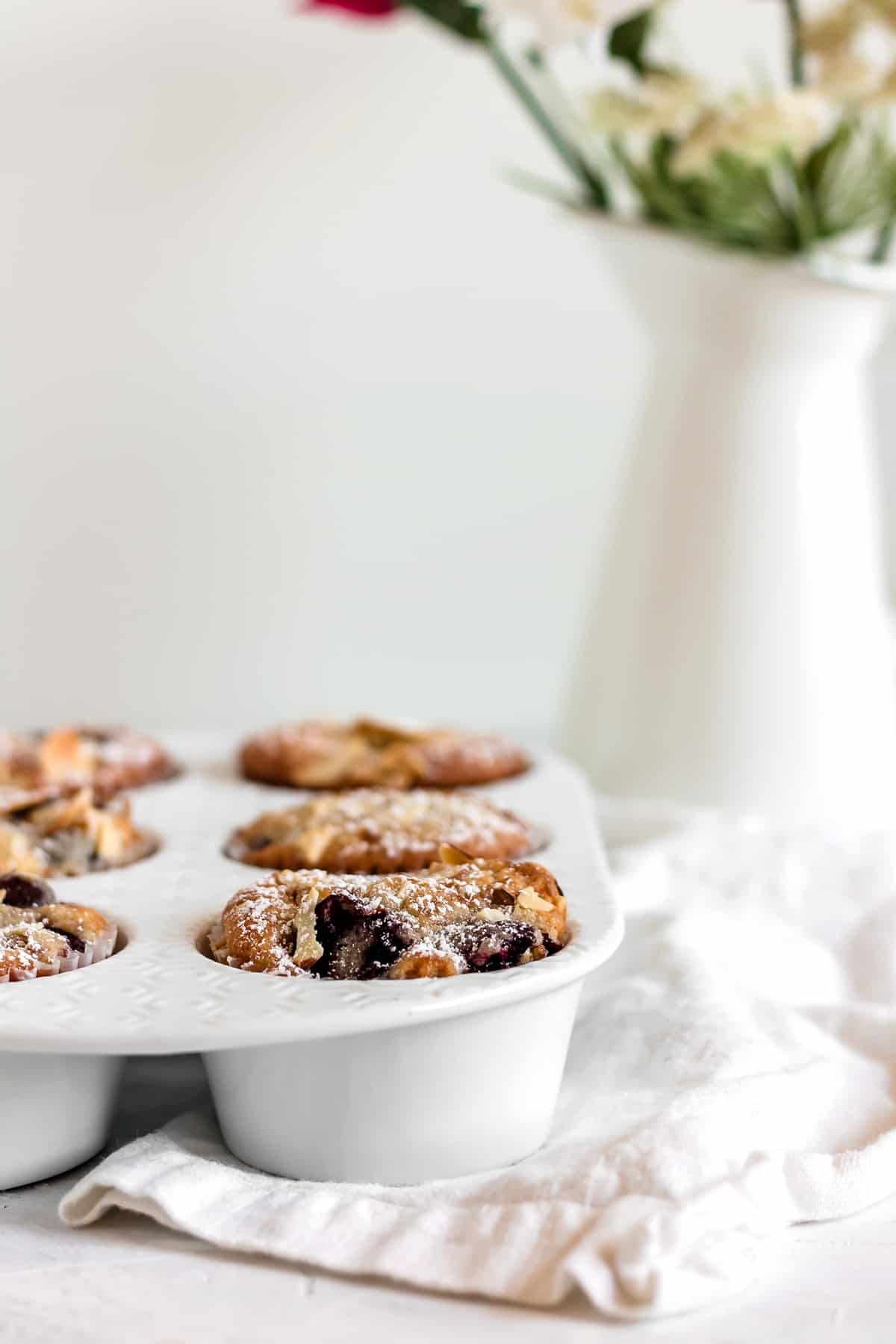 Cherry Almond Muffins