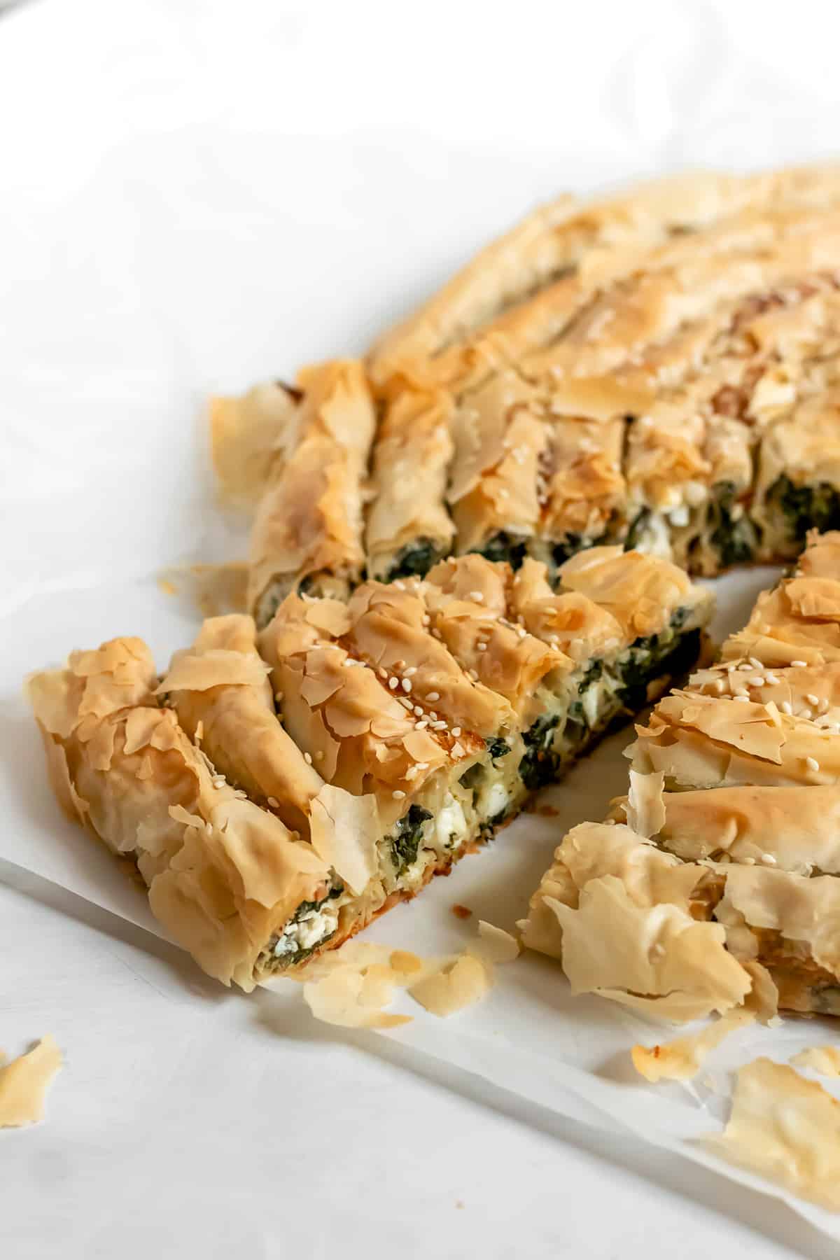 Spanakopita Recipe (Greek Spinach and Feta Pie)