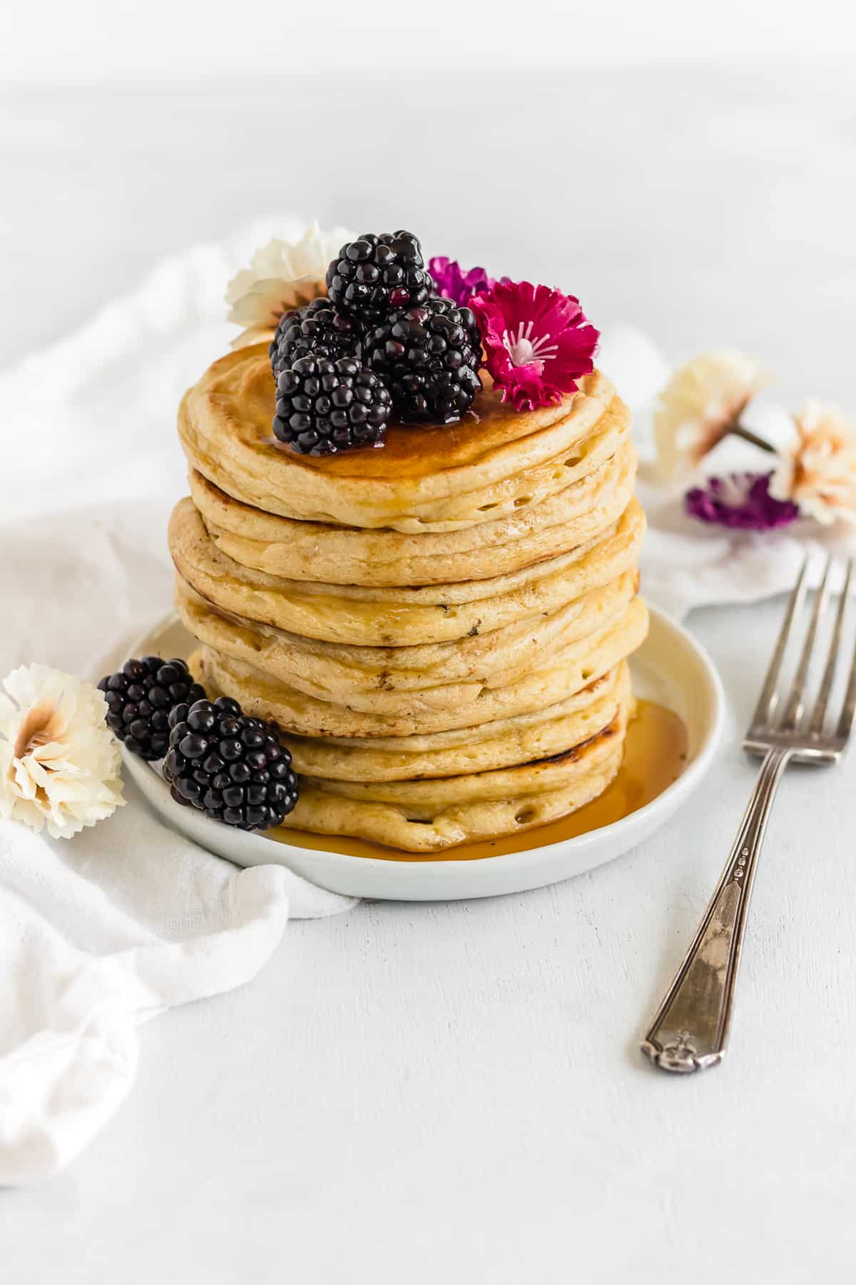 Fluffy Cottage Cheese Protein Pancakes Baked Ambrosia