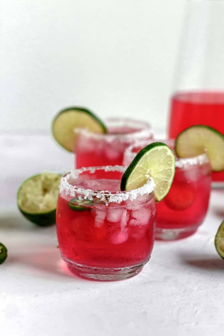 Skinny Jalapeño Watermelon Margaritas