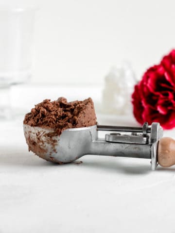 Vegan Chocolate Cold Brew Ice Cream (dairy free)