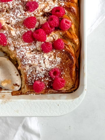 Chai Spiced Baked French Toast
