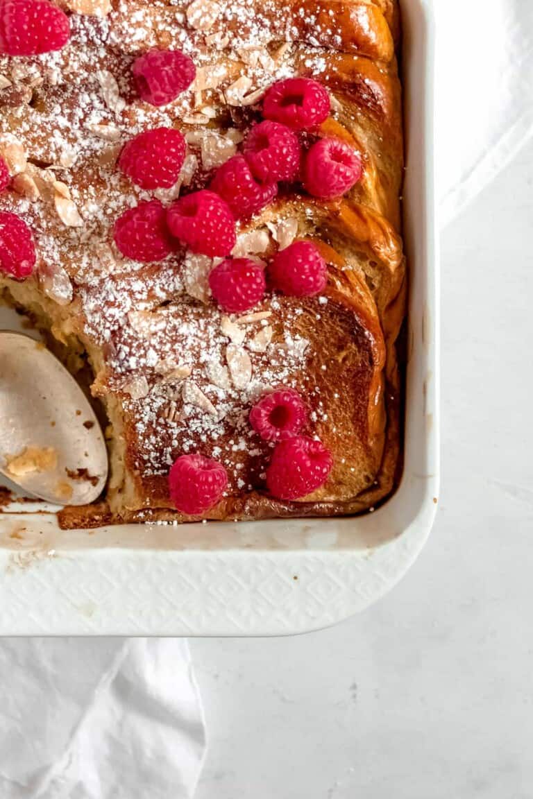 Chai Spiced Baked French Toast