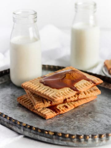 Paleo Brown Sugar Cinnamon Pop Tarts (gluten free, grain free, refined sugar free)