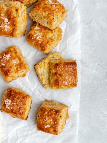 Fontina Chive Biscuits