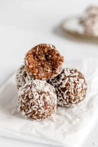 Salted Maple Pecan Pie Energy Balls