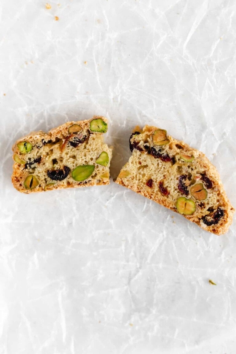 Cranberry Pistachio Biscotti