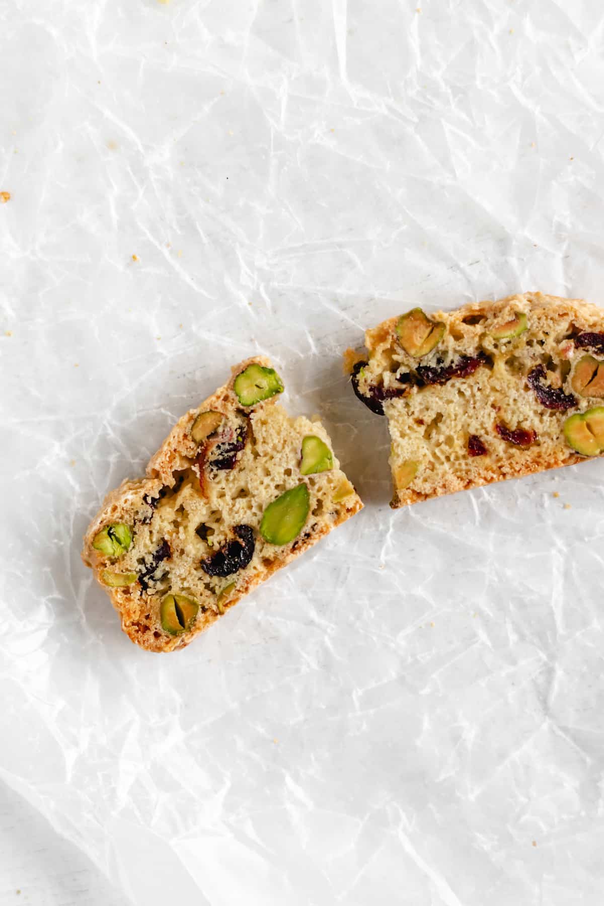 Cranberry Pistachio Biscotti 