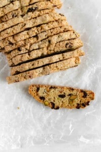 Cranberry Pistachio Biscotti