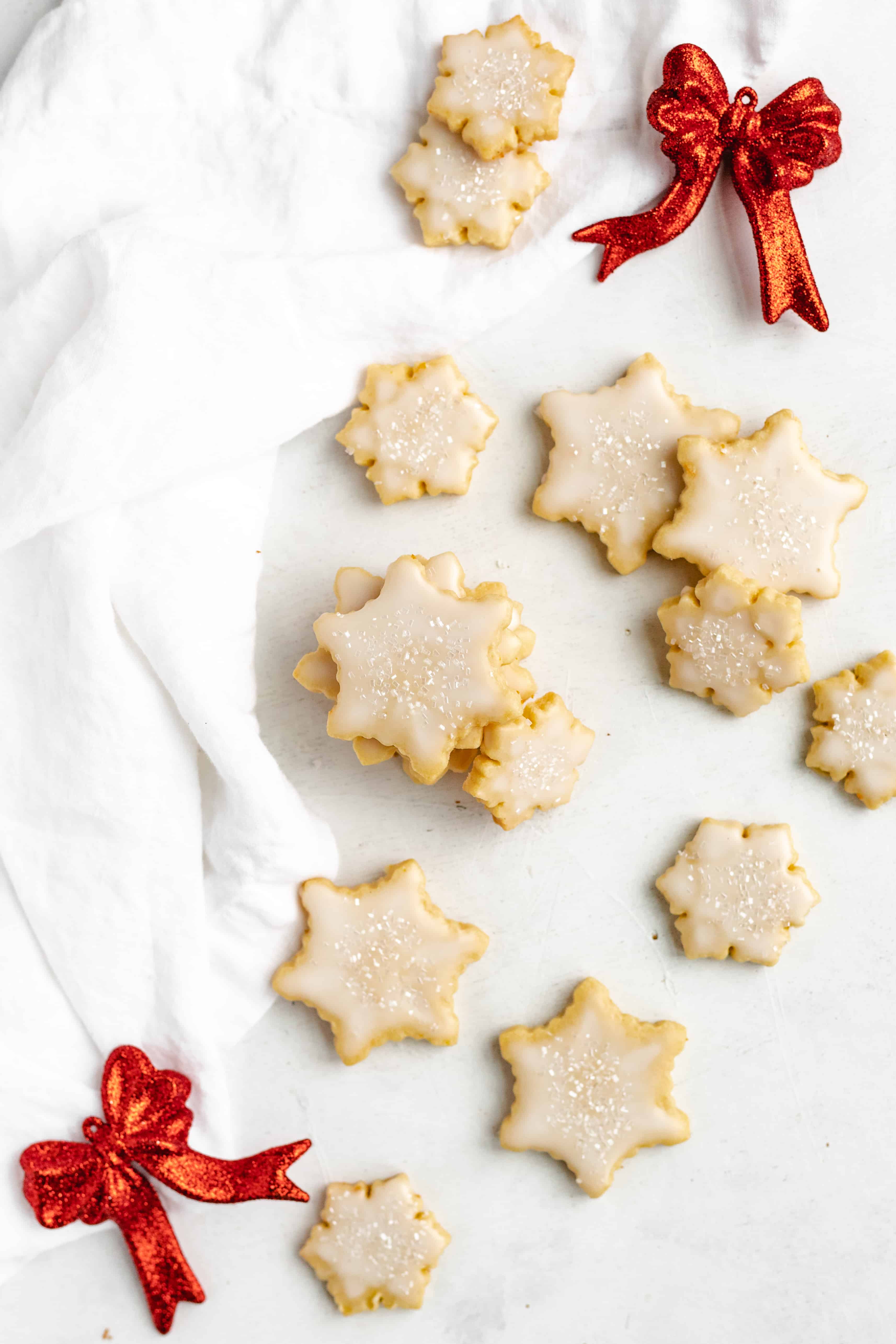 Cut Out Orange Sugar Cookies