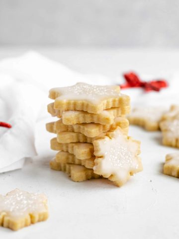 Cut Out Orange Sugar Cookies