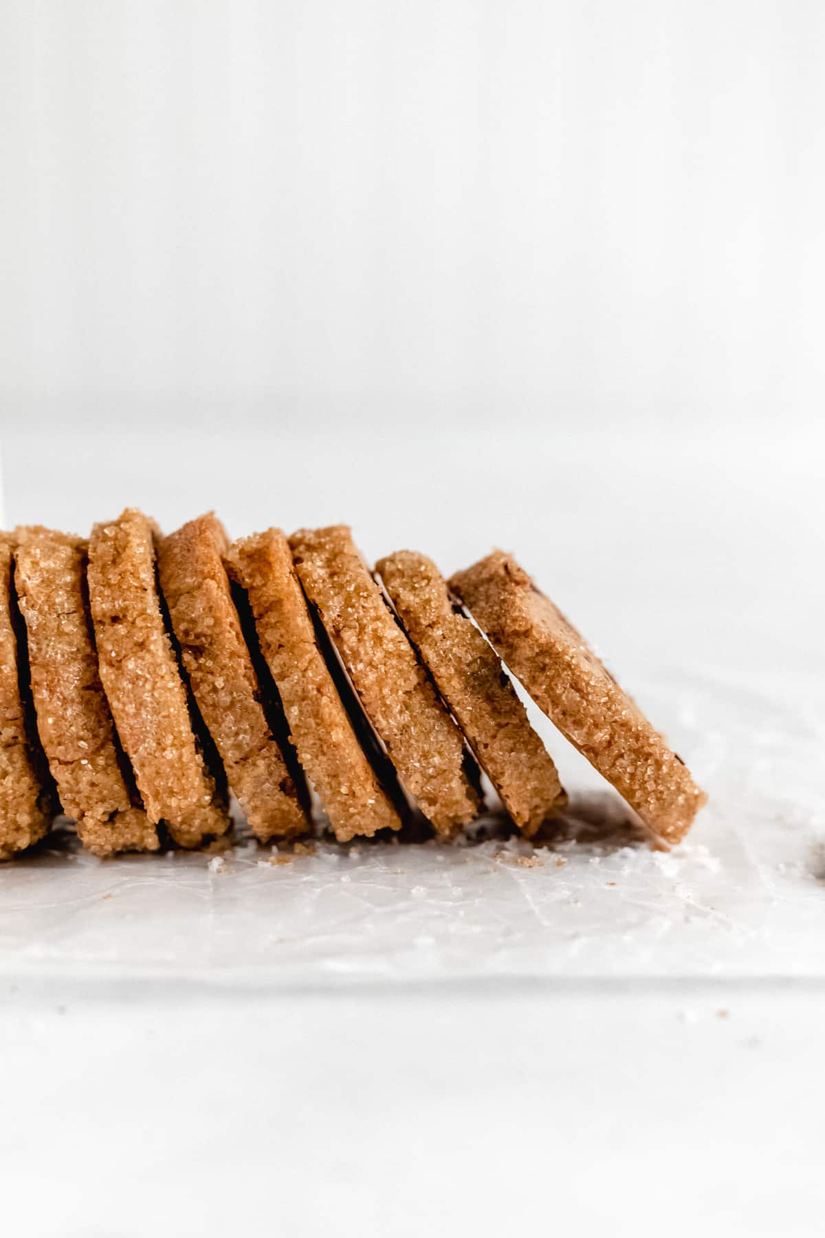 Salted Chocolate Chunk Espresso Shortbread Cookies