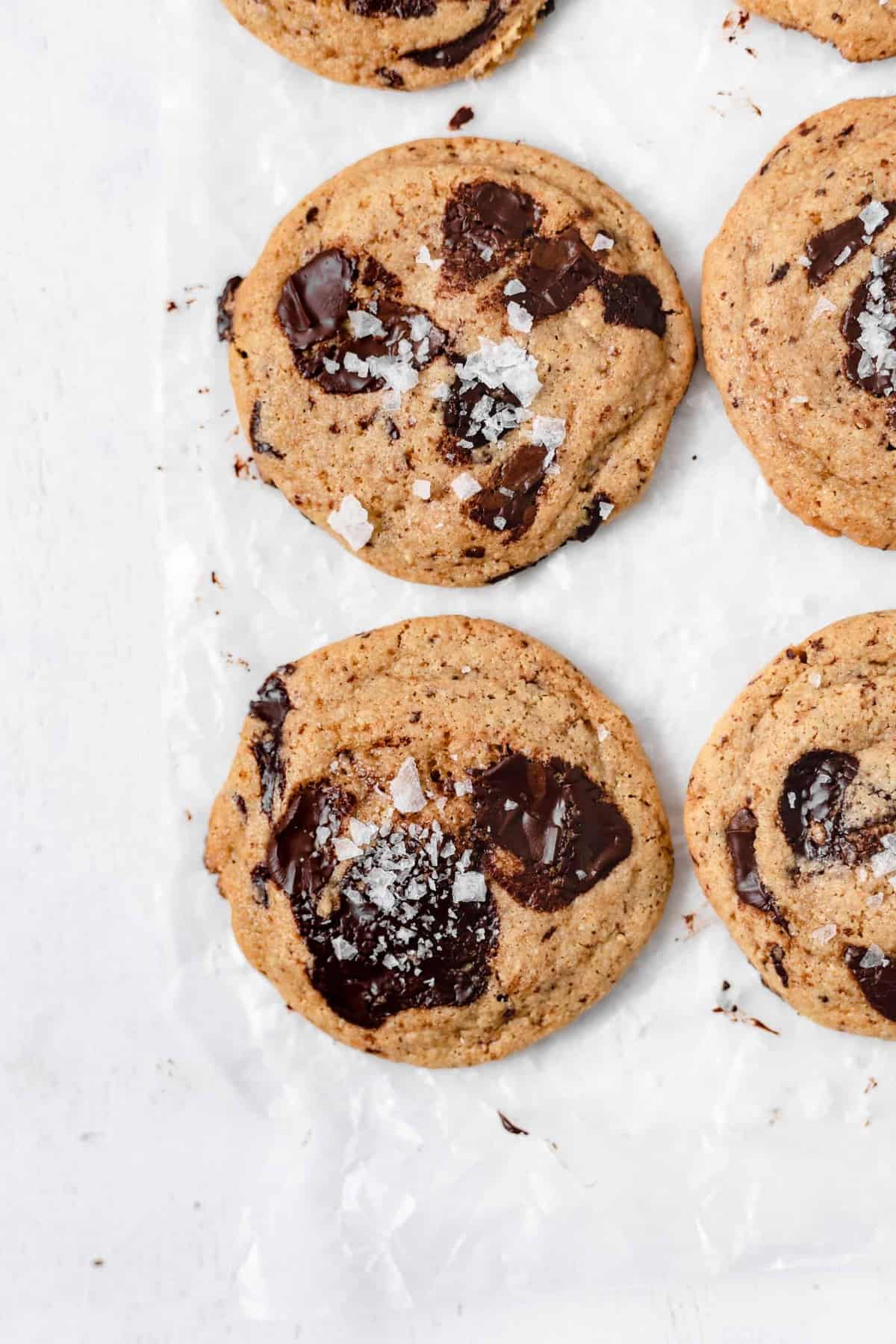 Chew Chocolate Chip Cookies - Gluten Free, Grain Free, Dairy Free, Refined Sugar Free