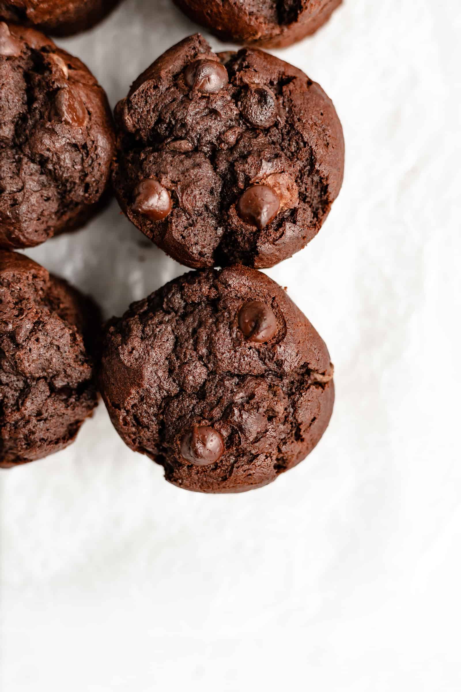 Bakery Style Triple Chocolate Muffins