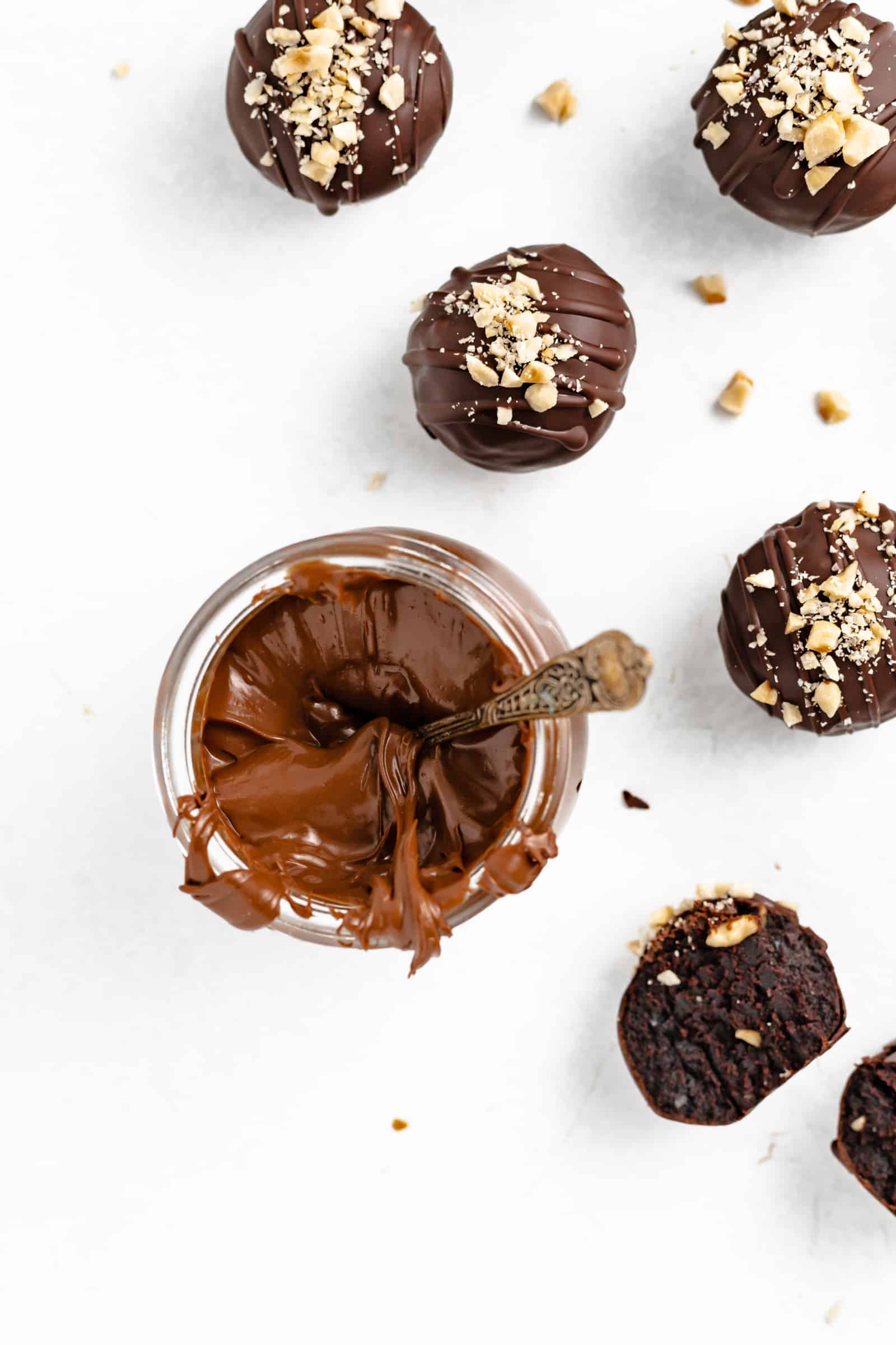 Gianduja Cake Balls recipe