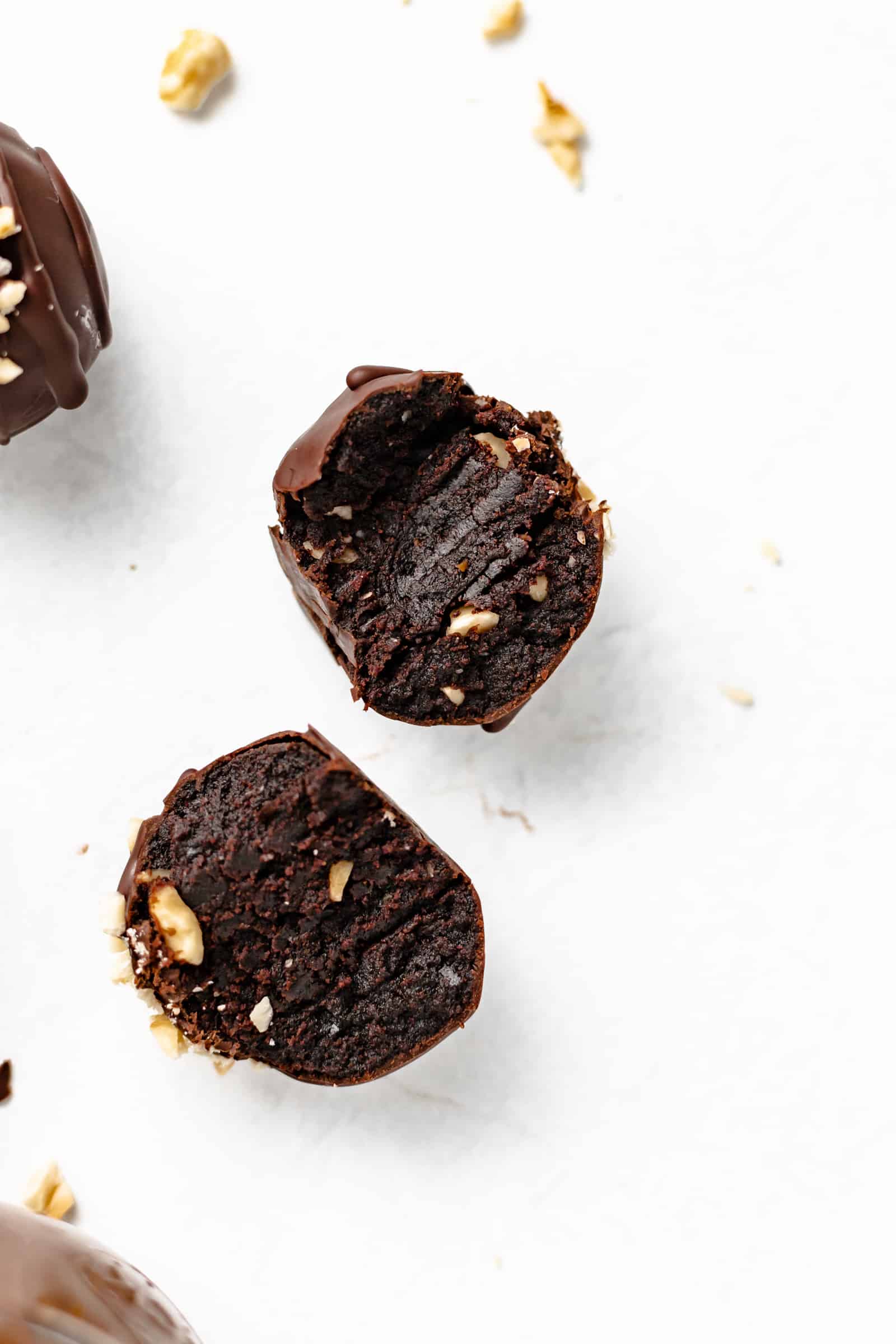 Decadent, moist, and rich Chocolate Hazelnut Cake Balls