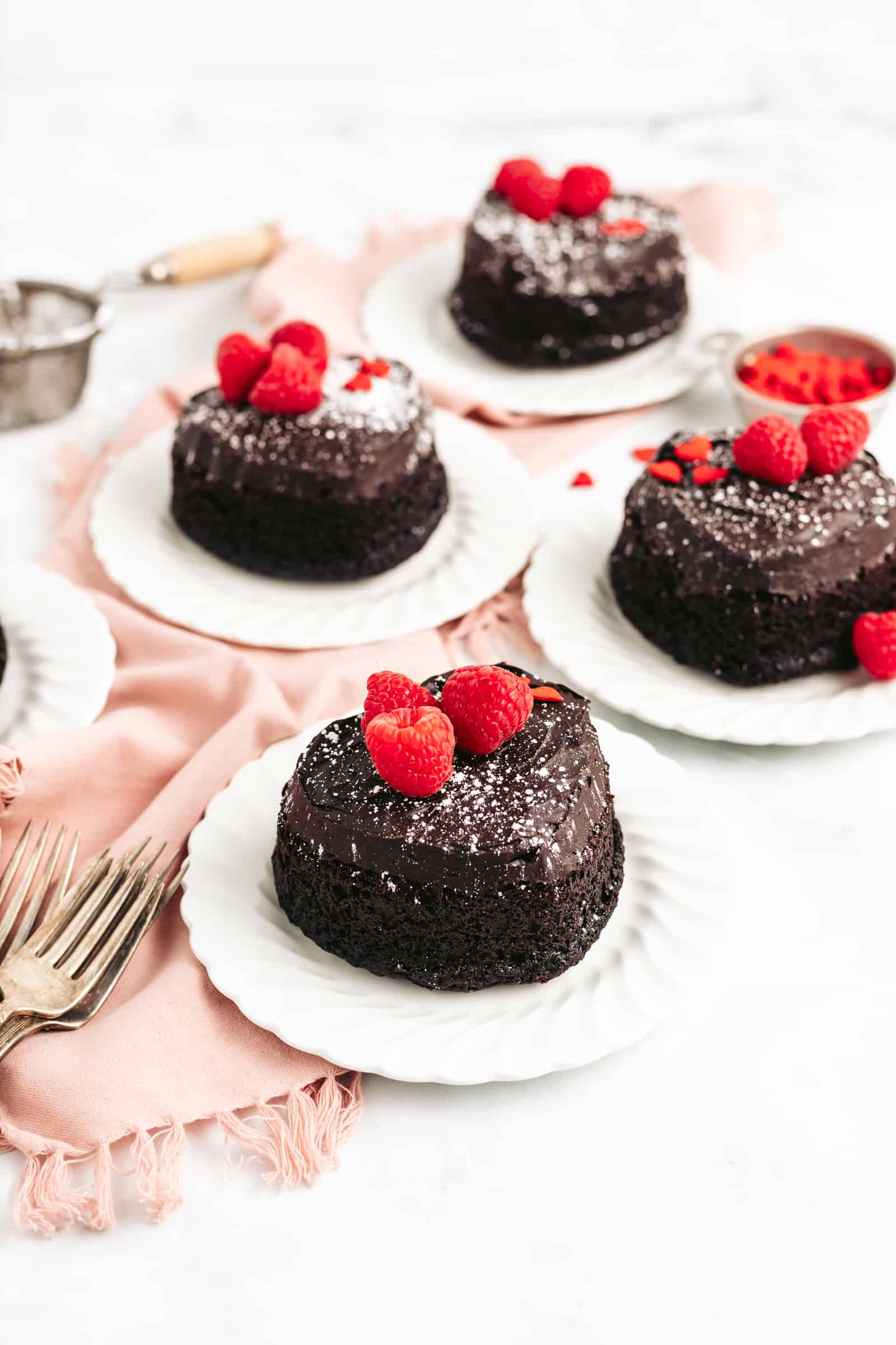 The BEST Vegan Chocolate Cake with Avocado Fudge Frosting