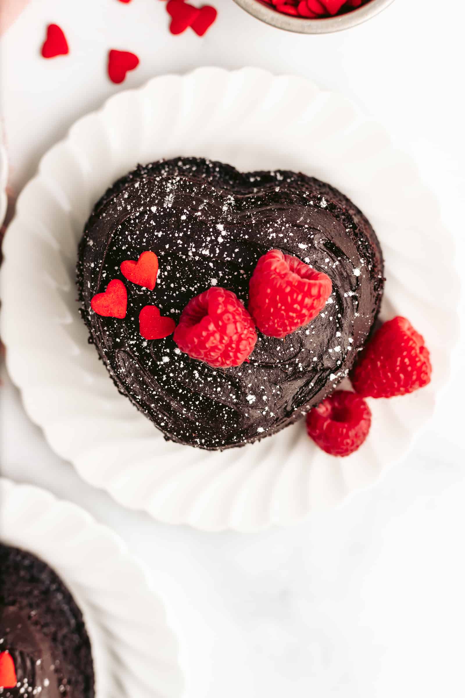 Mini Chocolate Cake with Fudge Frosting