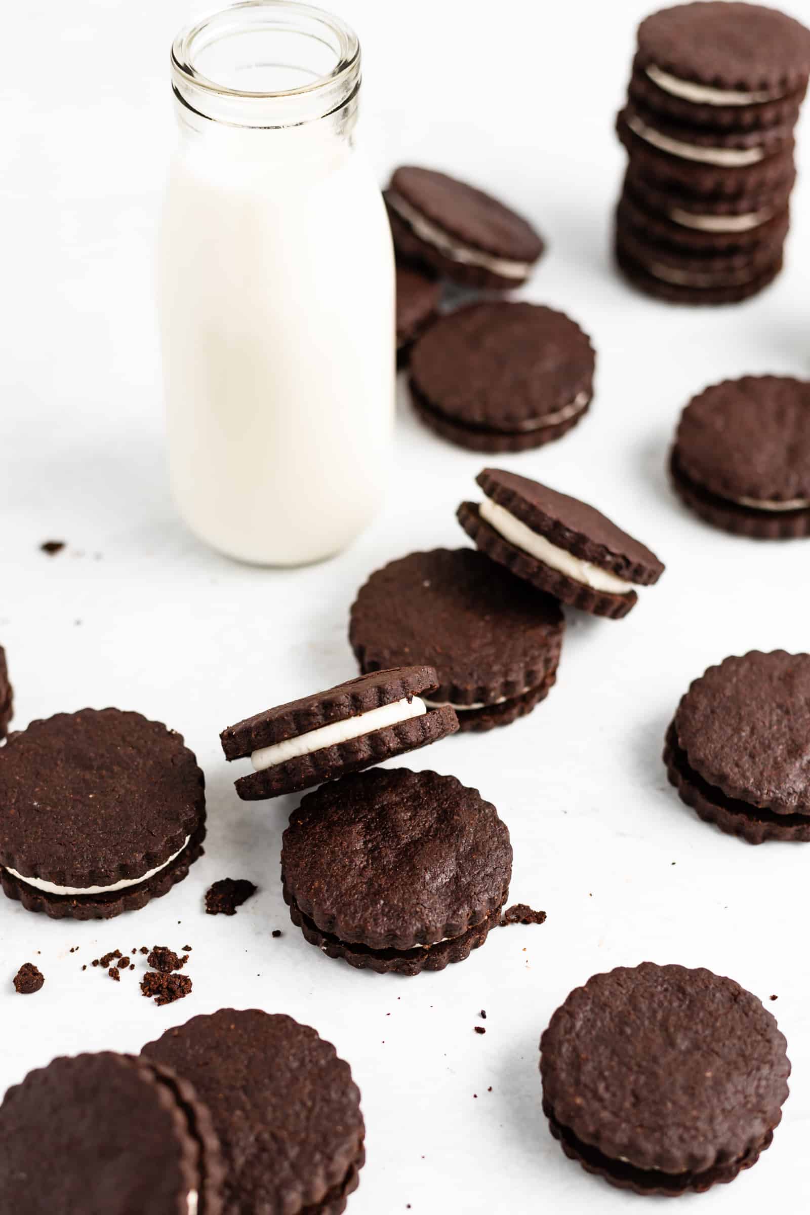 Homemade Cookies and Cream Cookies