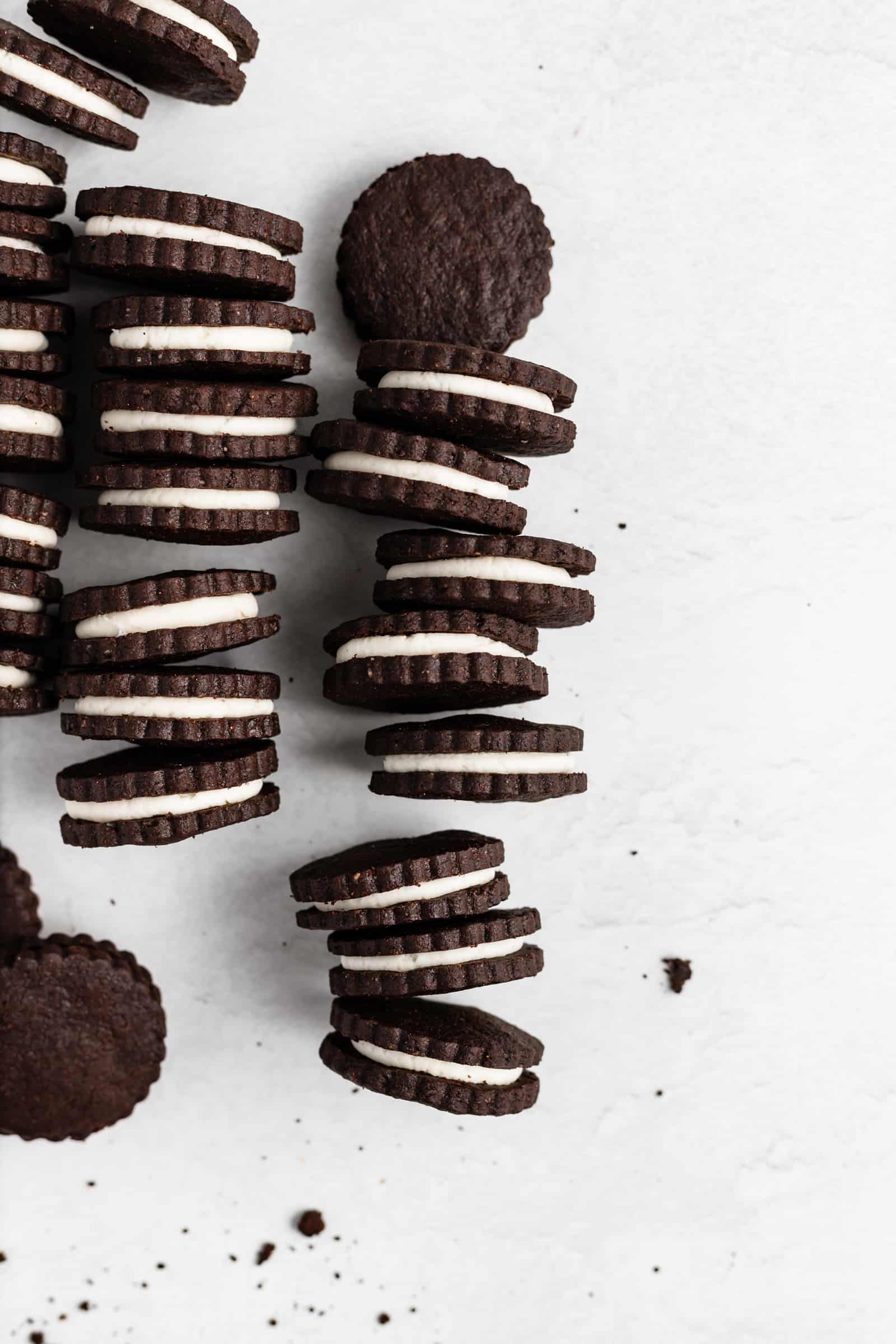 Black Sesame Chocolate Cookies