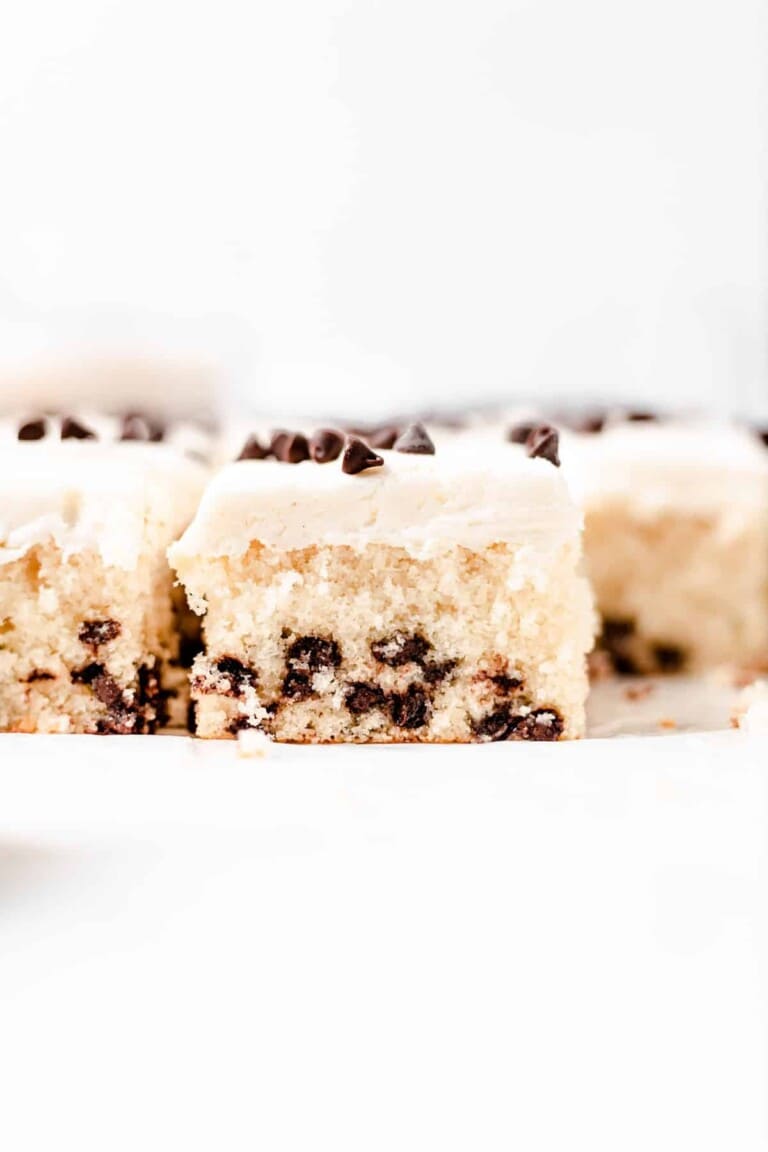 Chocolate Chip Sheet Cake