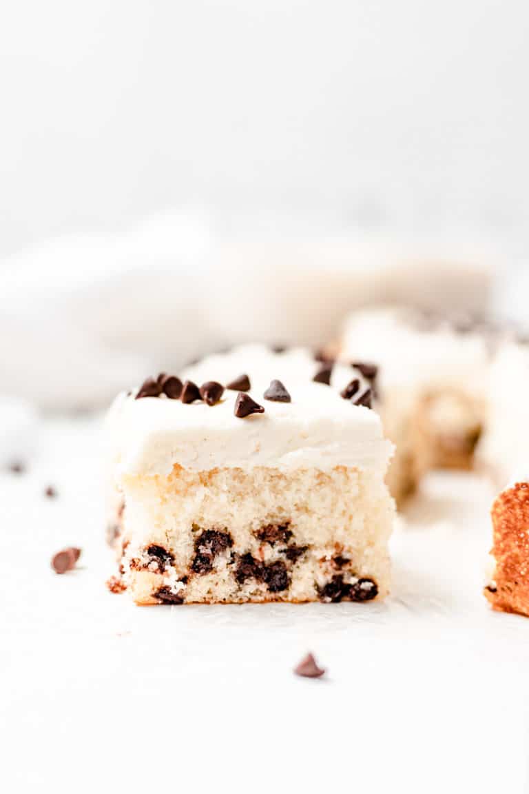 Chocolate Chip Sheet Cake Baked Ambrosia