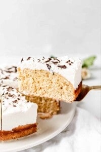 peanut butter tres leches cake